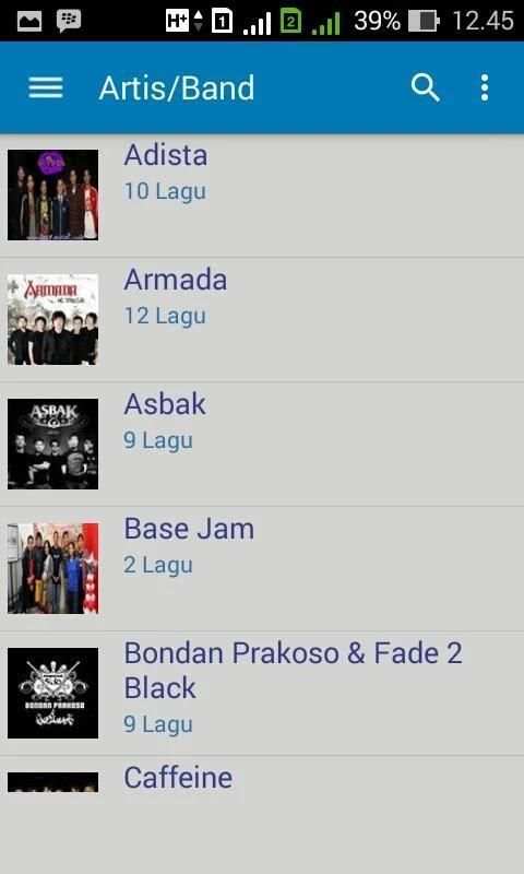 Trending Musik Lirik&chord screenshot 1