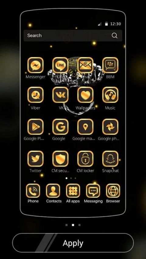 Sepakbola Emas Tema football screenshot 4