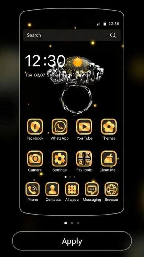Sepakbola Emas Tema football screenshot 5