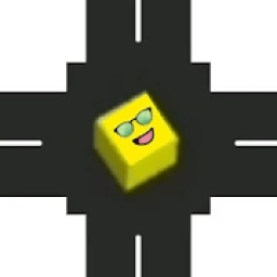 Cube on Road 3D आइकन