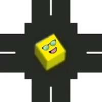 Cube on Road 3D