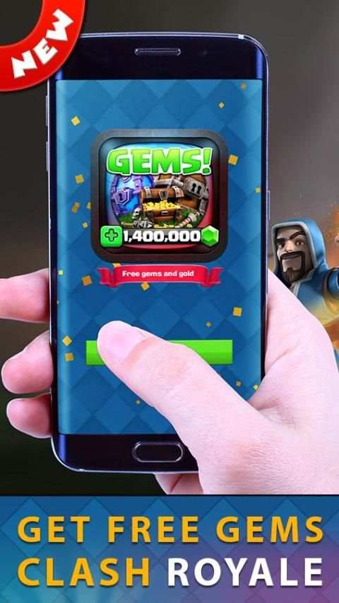 Gems For Clash Royale Prank скриншот 4
