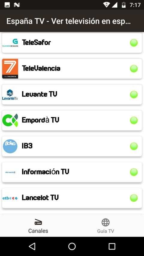 España TV - Ver televisión en español screenshot 1