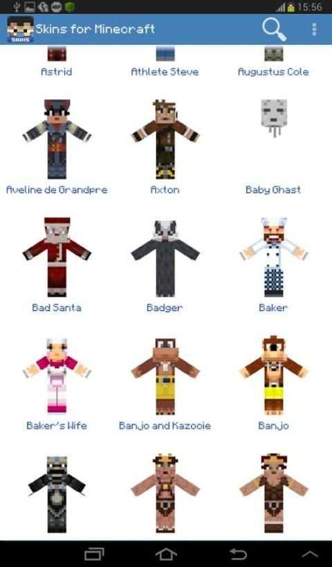Skins for Minecraft screenshot 1