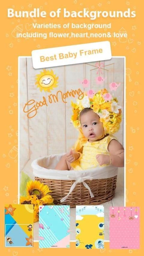 Baby Photo Editor : Baby Story स्क्रीनशॉट 5
