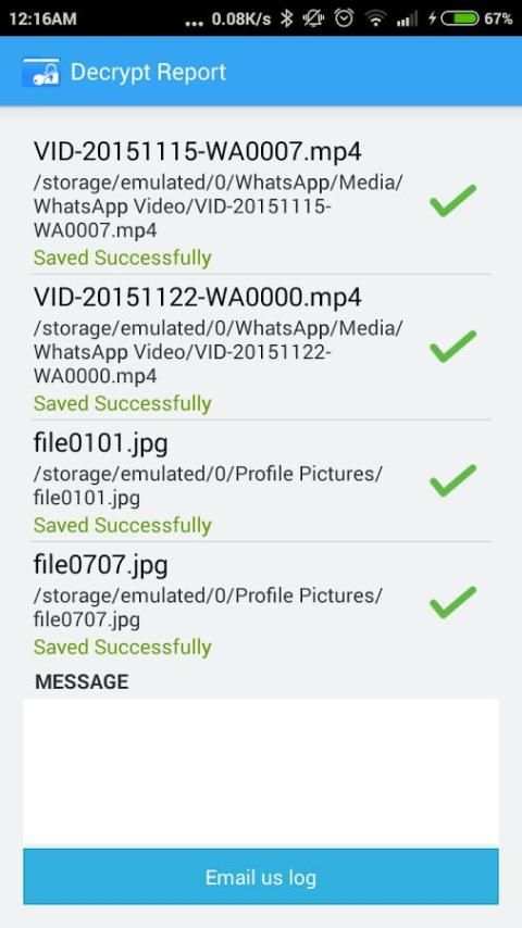 ESLock File Recovery Lite screenshot 1