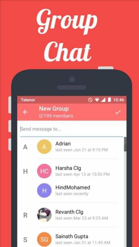 MeChat Messenger 2 تصوير الشاشة