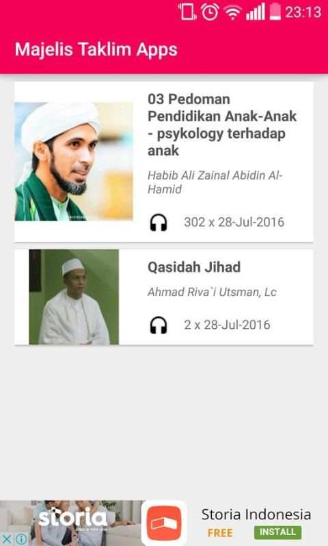 Majelis Taklim Apps 4 تصوير الشاشة