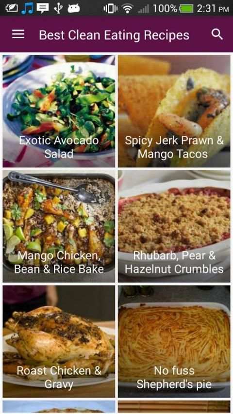 Best Clean Eating Recipes. 4 تصوير الشاشة