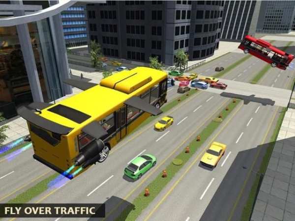 Flying Coach Bus Pilot 3D 2016 screenshot 1