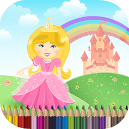 Kids Coloring Book -Princess icon