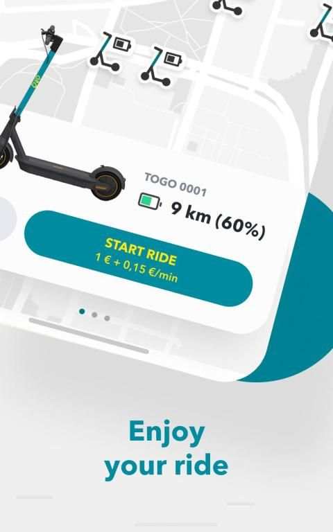 Togo - sharing monopattini screenshot 4