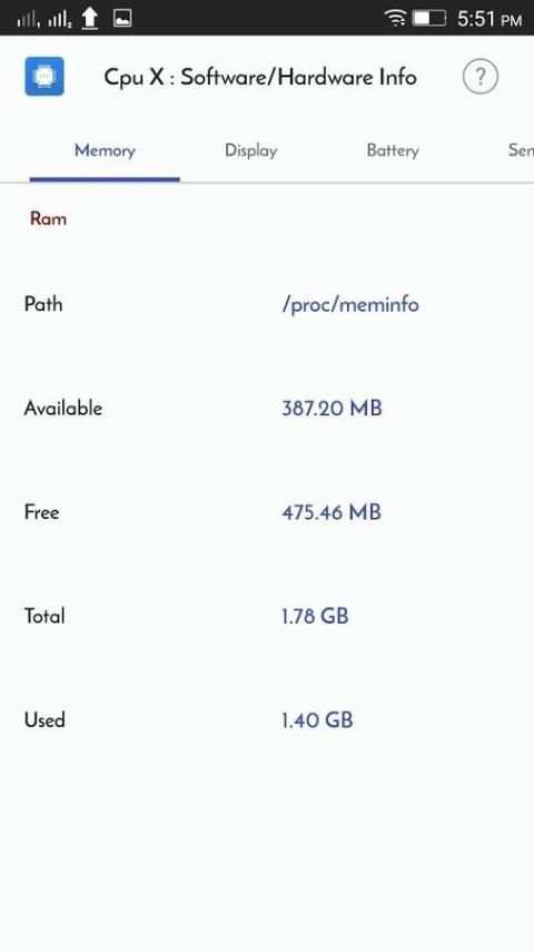 CPU X : Software/Hardware info स्क्रीनशॉट 5