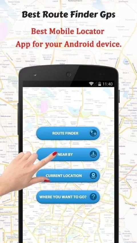 GPS Route Navigation Tracker 7 تصوير الشاشة