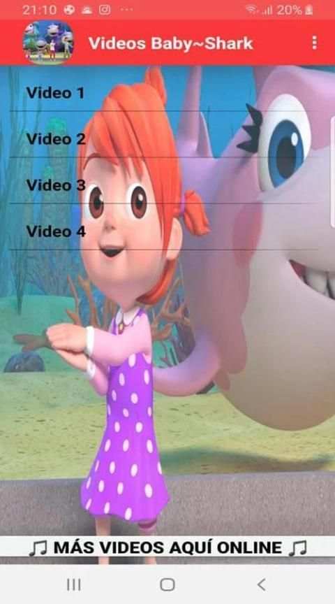 Videos de Baby Shark Gratis screenshot 2