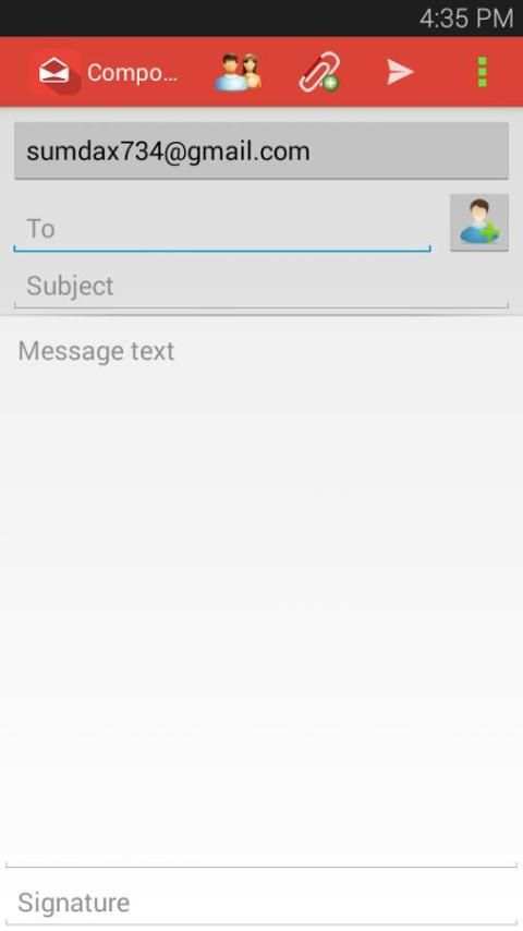 Sync Gmail - Android App 6 تصوير الشاشة