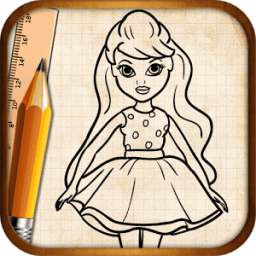 Moxie Drawing for Girls أيقونة