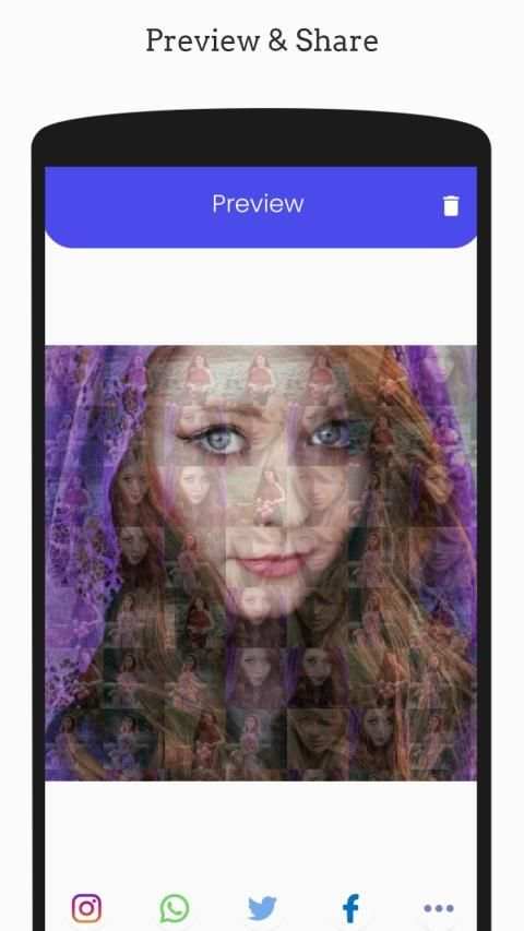 Mosaic Photos Editor स्क्रीनशॉट 2