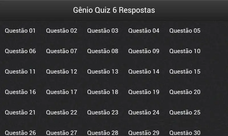 As 100 Respostas do Jogo Gênio Quiz