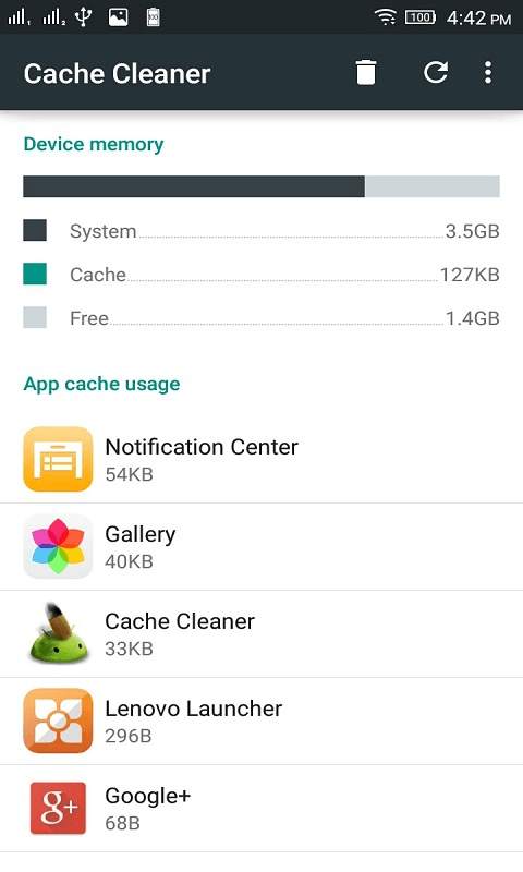 Cache Cleaner screenshot 3