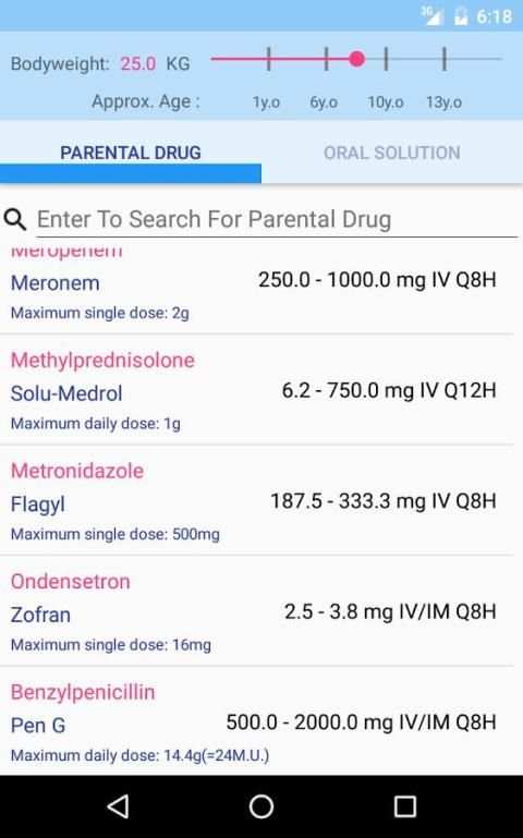 Pediatric Dosage Calculator screenshot 6