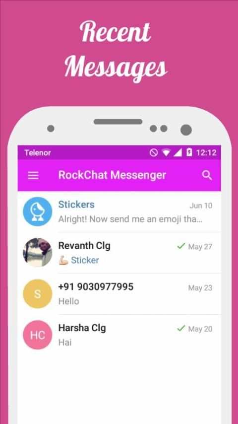 RockChat Messenger screenshot 6