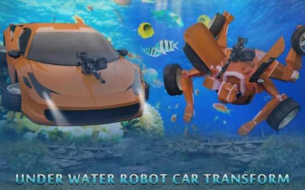 Underwater Robot Car Transform screenshot 12