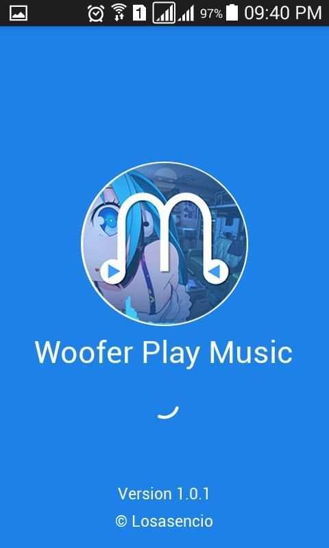 Woofer Play Music screenshot 1