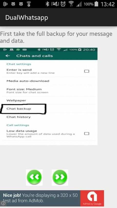 Dual whatsapp one phone steps screenshot 2