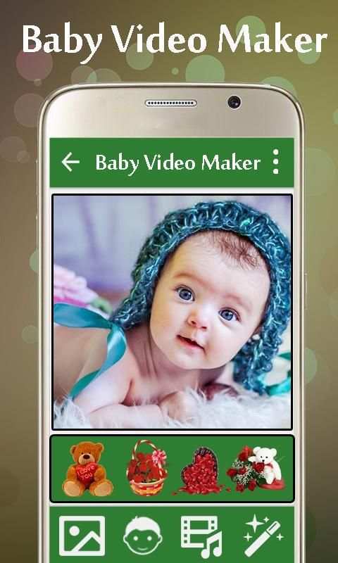 Baby Video Maker स्क्रीनशॉट 4