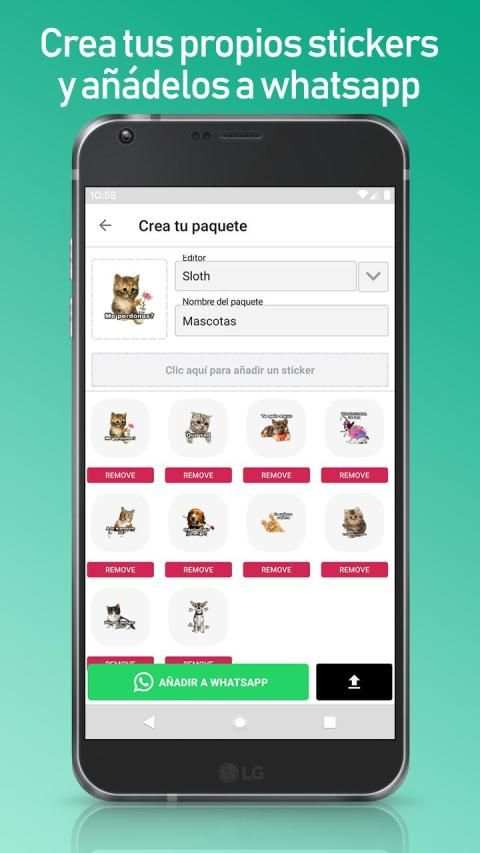 Stickers - WAStickerApp Actualizados para Whatsapp screenshot 4