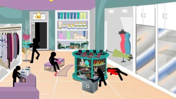 Stickman Death Toggery screenshot 1