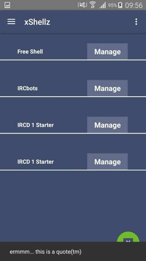 xShellz 7 تصوير الشاشة