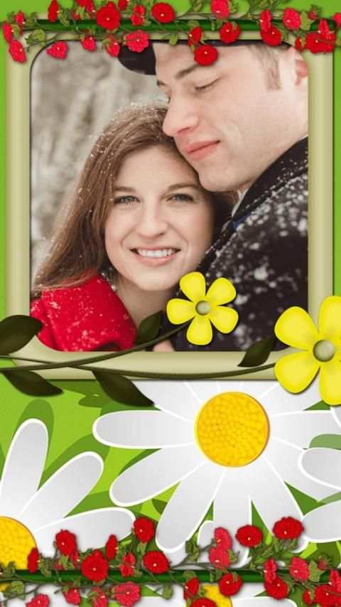 Flowers Photo Frames स्क्रीनशॉट 9