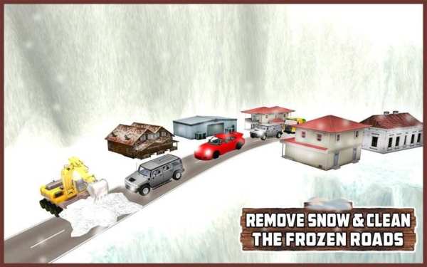 Snow Blower Truck Sim 3D screenshot 9