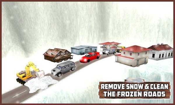 Snow Blower Truck Sim 3D screenshot 14