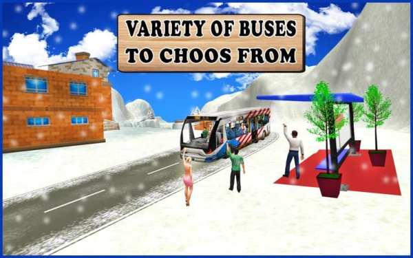 Offroad Snow Bus Legends screenshot 6
