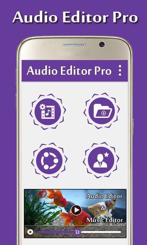 Audio Editor Pro स्क्रीनशॉट 1