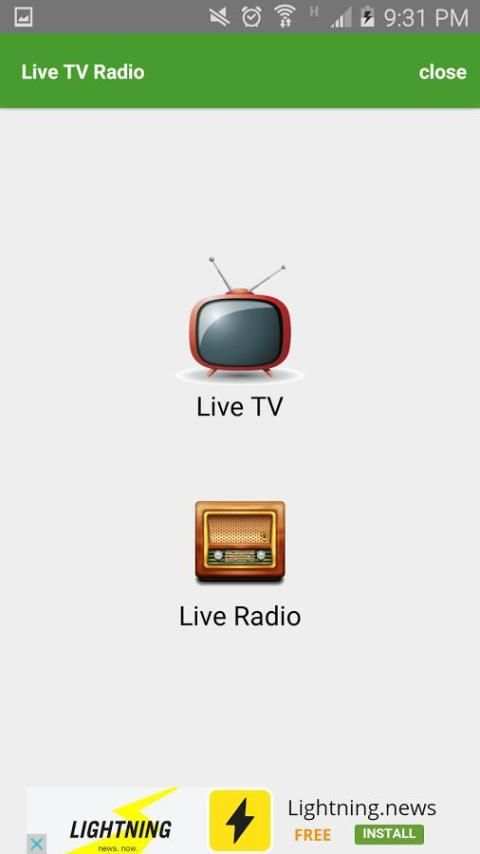 Live TV Radio स्क्रीनशॉट 6