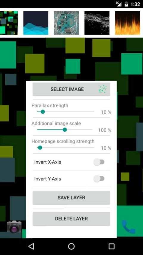 ParallaPaper FREE 2 تصوير الشاشة