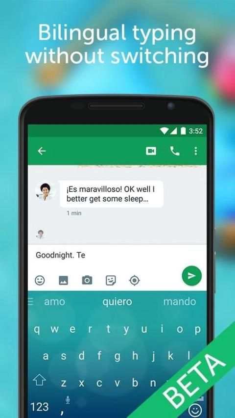 SwiftKey Hindi Test Group 3a скриншот 1