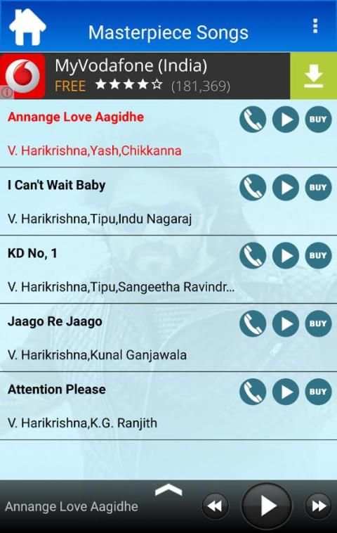 Masterpiece Kannada Movie Song screenshot 4