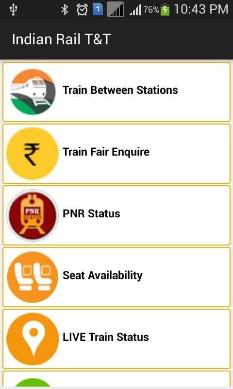 Indian Rail T&T screenshot 7