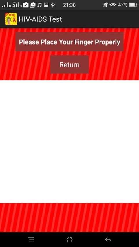 HIV-AIDS Test Scanner prank screenshot 1