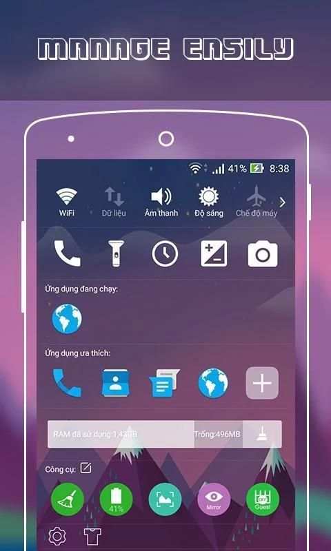 Antarmuka Lollipop 5 Minfivezz screenshot 5