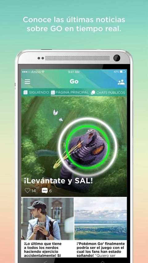 Go Amino para Pokemon Go Chat स्क्रीनशॉट 3