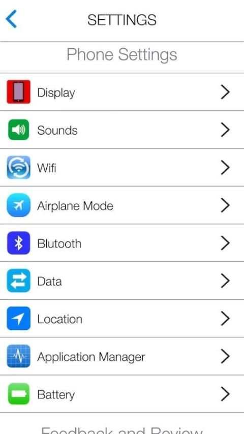 Titan os 9 Launcher I6 tema screenshot 5