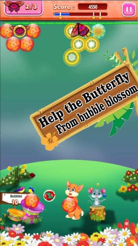 Bubble Tom Blossom Blast Shoot screenshot 2