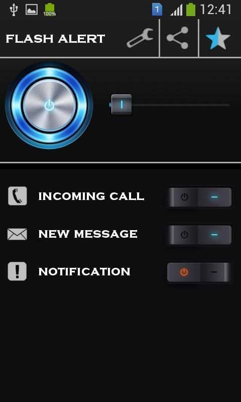 Flash Alert on Call скриншот 3