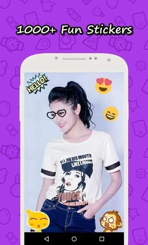 Selfie Snapchat Filters Effect 2 تصوير الشاشة